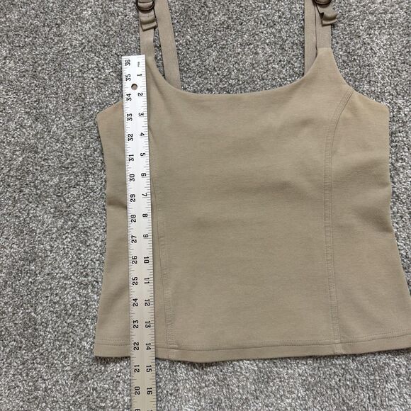 Express Tank Top Womens Medium Adjustable Strap Fitted Stretchy Y2k Camisole - Picture 11 of 11